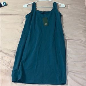 Teal dress